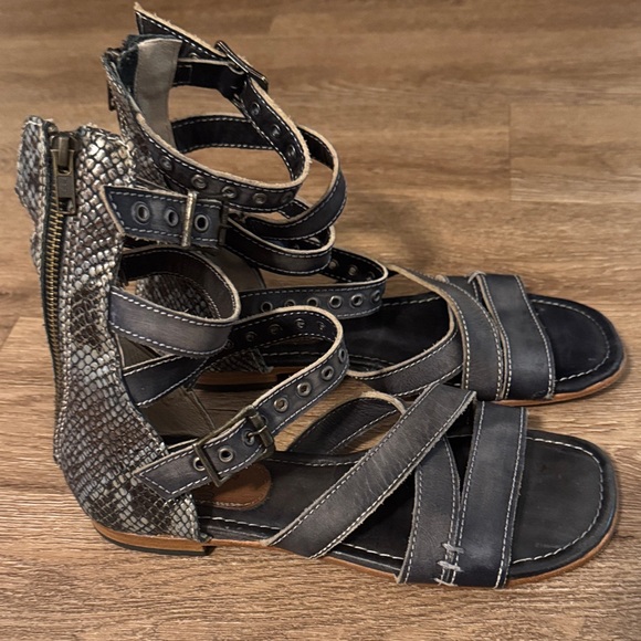 FreeBird Navy SAYLOR sandals - Picture 2 of 8